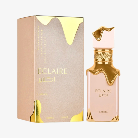 Lattafa Eclaire Eau de Parfum moteriškų kvepalų buteliukas, 100 ml