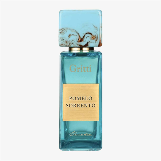 Gritti Pomelo Sorrento Eau de Parfum bottle in its product presentation