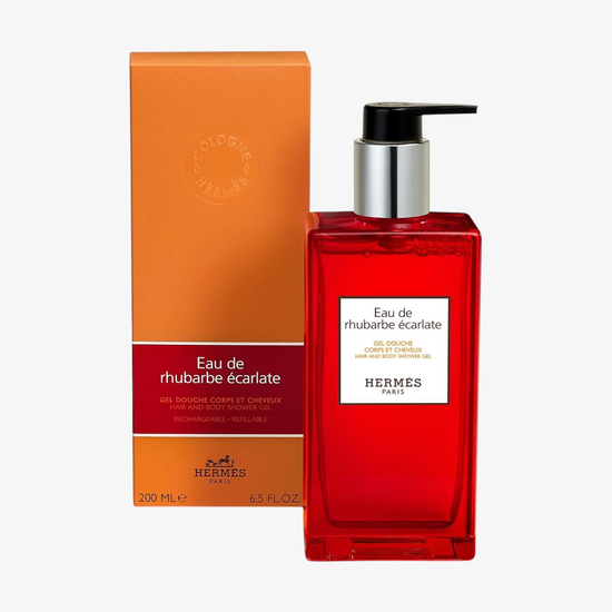 Hermès Eau de Rhubarbe Écarlate shower gel for body and hair