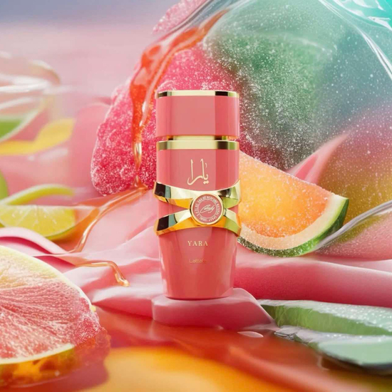 Lattafa Yara Candy EDP saldžių unisex kvepalų buteliuko nuotrauka
