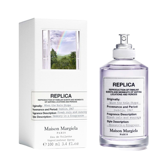 Maison Margiela Replica When the Rain Stops EDT unisex perfume bottle
