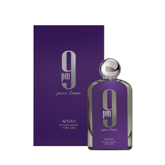 Afnan 9pm pour Femme EDP perfume bottle shown in product view