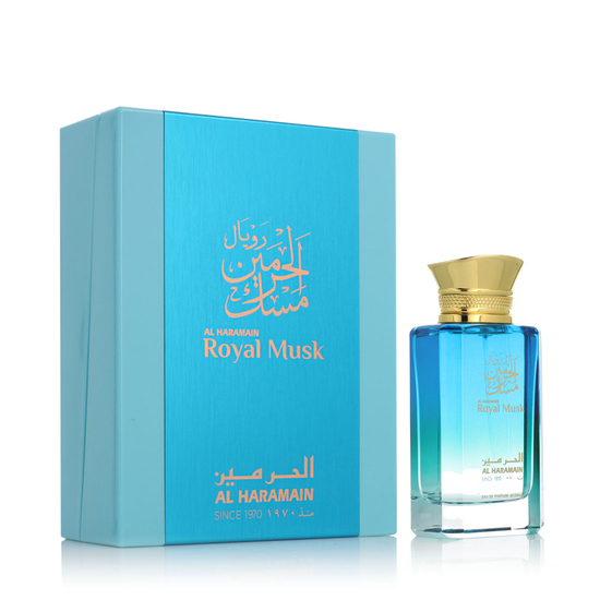 Al Haramain Royal Musk EDP kvepalų flakonas, uniseksinis muskuso aromatas