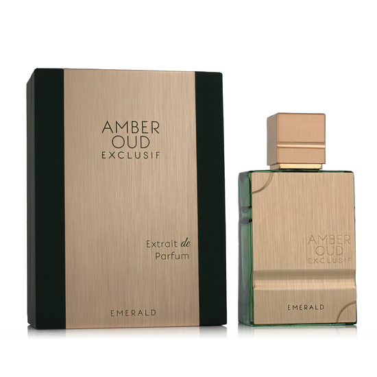 Al Haramain Amber Oud Exclusif Emerald unisex extrait de parfum bottle