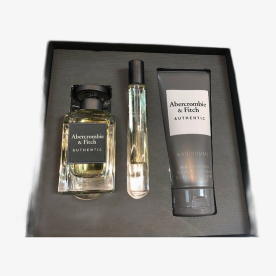 Abercrombie & Fitch First Instinct EDT gift set with body and hair care