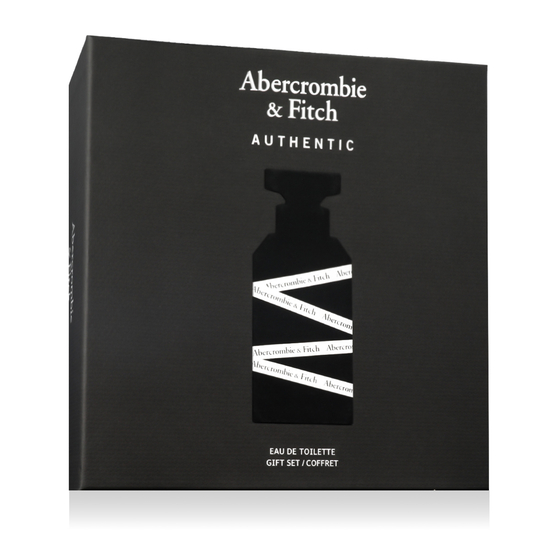 Abercrombie & Fitch Authentic Man kvapų rinkinio EDT ir gelio pakuotės