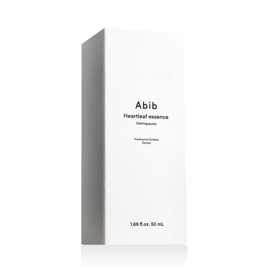 Упаковка Abib Heartleaf Calming Pump Essence, эссенция для лица