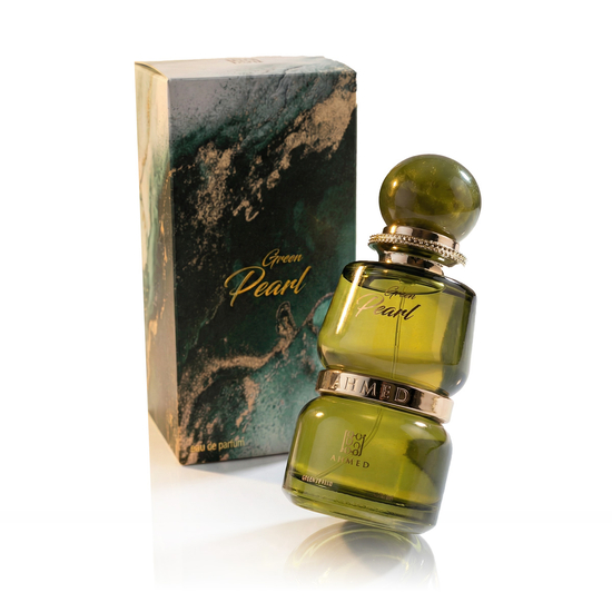 Ahmed Al Maghribi Green Pearl EDP bottle, a unisex Eau de Parfum