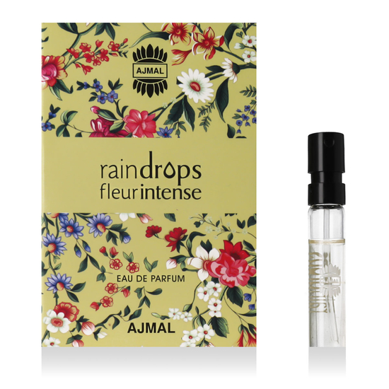 Ajmal Raindrops Fleur Intense EDP uniseksinių kvepalų flakonas