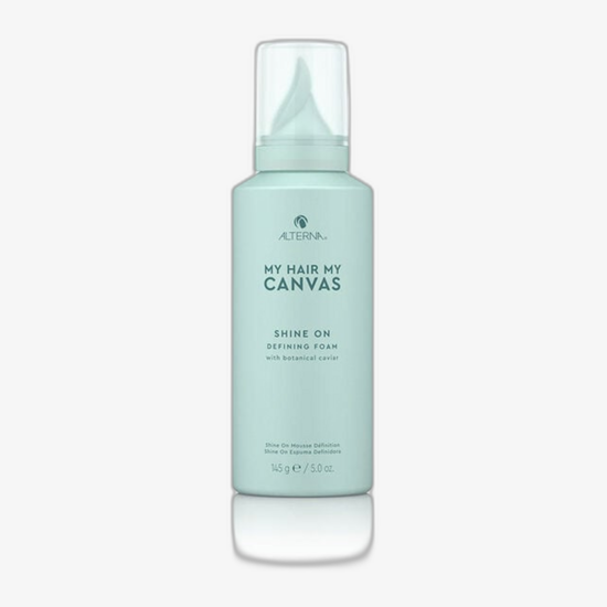 Alterna My Hair. My Canvas. Shine On Defining Foam