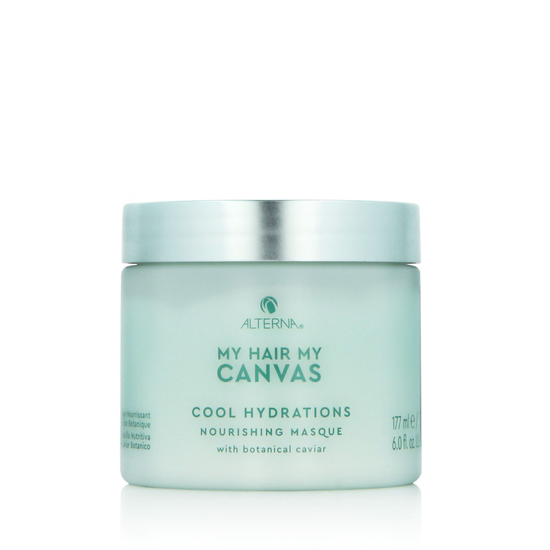 Bottle of Alterna Cool Hydrations Nourishing Hair Masque