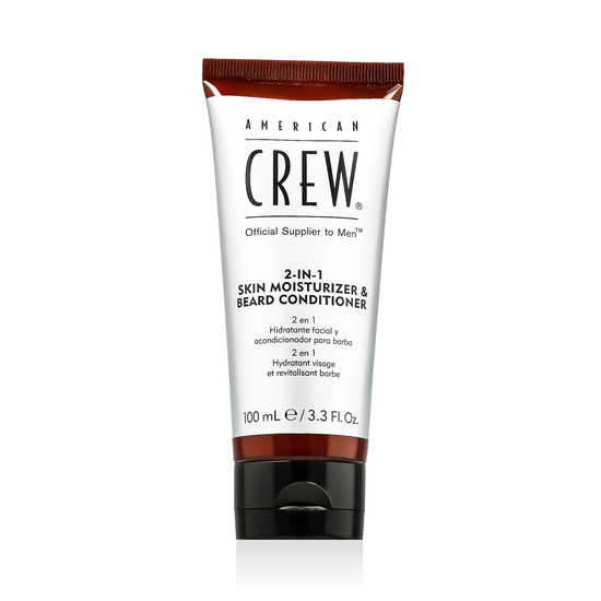 American Crew 2-in-1 skin moisturizer and beard conditioner product