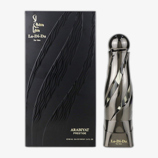 Arabiyat Prestige La-Di-Da For Him EDP vyriškų kvepalų flakonas