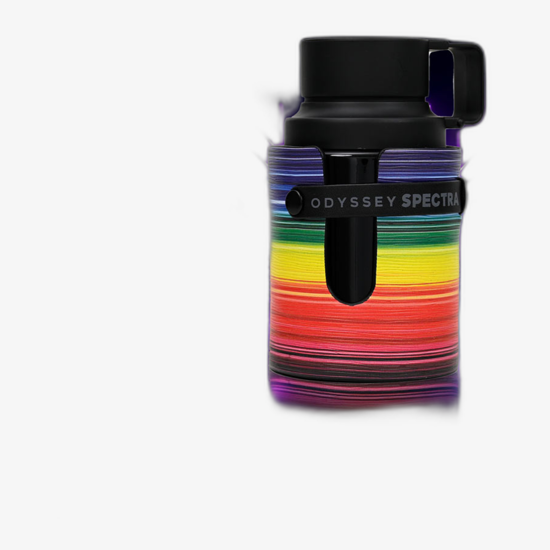 Флакон парфюмерной воды Armaf Odyssey Spectra EDP крупным планом