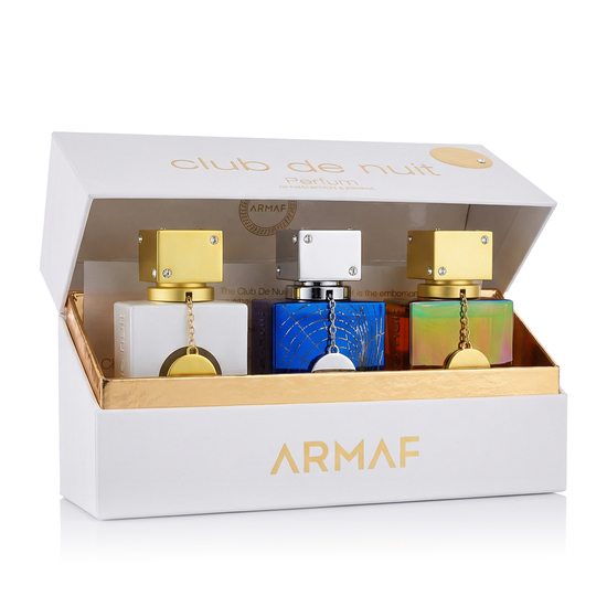 Armaf Club de Nuit Iconic, Impériale ir Untold EDP buteliukai 30 ml