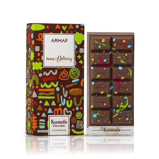 Armaf Chocolate Kunafa EDP uniseksinių kvepalų flakonas