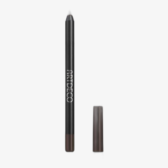 Artdeco Soft Eye Liner Waterproof – šiltai tamsiai rudas akių pieštukas