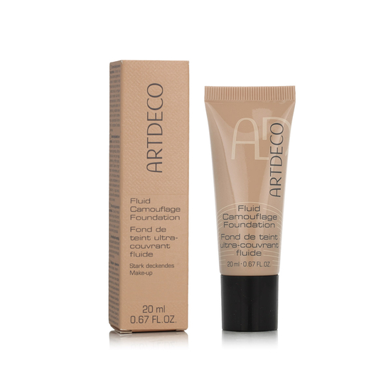 Artdeco Fluid Camouflage Foundation in Cool 28 Cool Porcelain shade