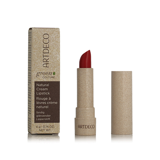 Artdeco Natural Cream Lipstick 607 Red Tulip, a cream lipstick for lip makeup