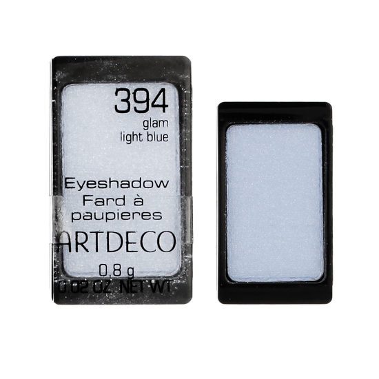 Artdeco Eyeshadow Glamour 394 in Glam Light Blue, a blue eyeshadow shade