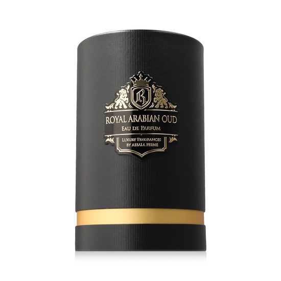 Assala Prime Royal Arabian Oud EDP unisex perfume bottle
