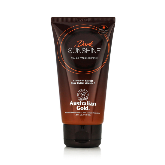 Australian Gold Dark Sunshine Magnifying Bronzer Lotion bottle