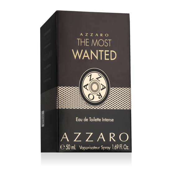 Azzaro The Most Wanted Eau de Toilette Intense kvepalų flakonas