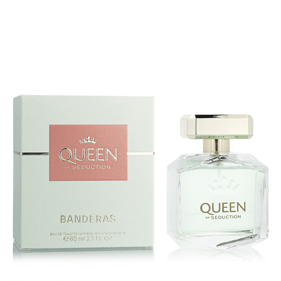 Banderas Queen of Seduction Eau De Toilette perfume bottle, 80 ml