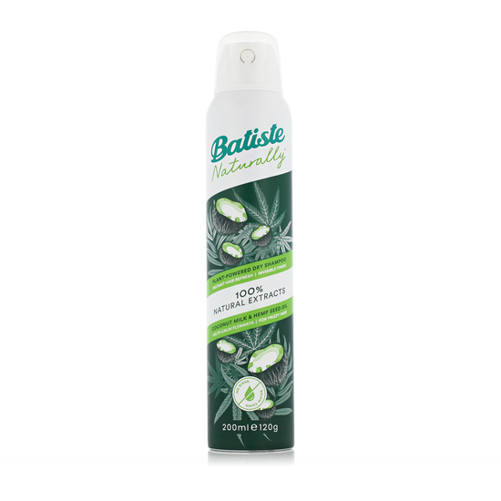 Batiste Naturally Coconut Milk & Hemp Seed Oil sausas šampūnas