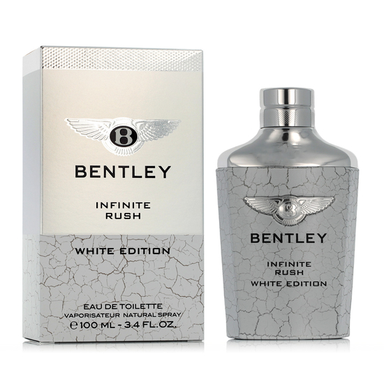 Bentley Infinite Rush White Edition EDT uniseksinio tualetinio vandens flakonas