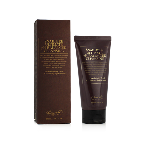 Benton Snail Bee Ultimate pH-Balanced Cleansing facial cleanser packaging
