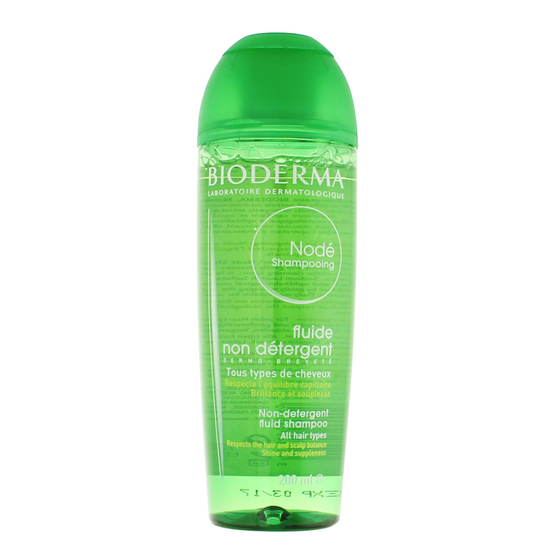 Bioderma Nodé Non-Detergent Fluid Shampoo for gentle scalp cleansing