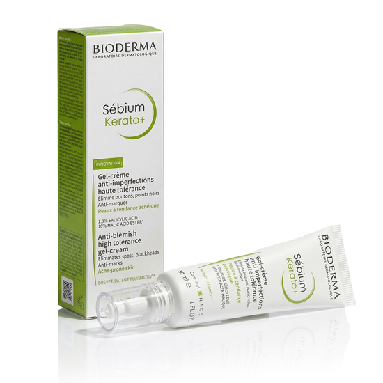 Bioderma Sébium Kerato+ anti-blemish gel-cream for face care