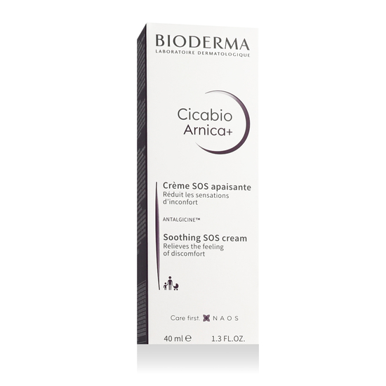 Успокаивающий SOS-крем Bioderma Cicabio Arnica+ для ухода за кожей