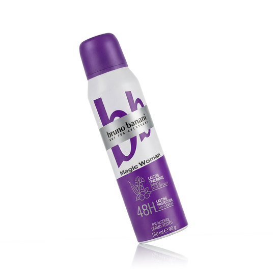 Bruno Banani Magic Woman VAPO deodorant spray shown as a personal care product