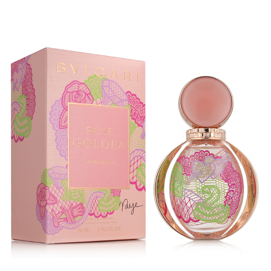Bvlgari Rose Goldea Kathleen Kye Edition EDP fragrance bottle
