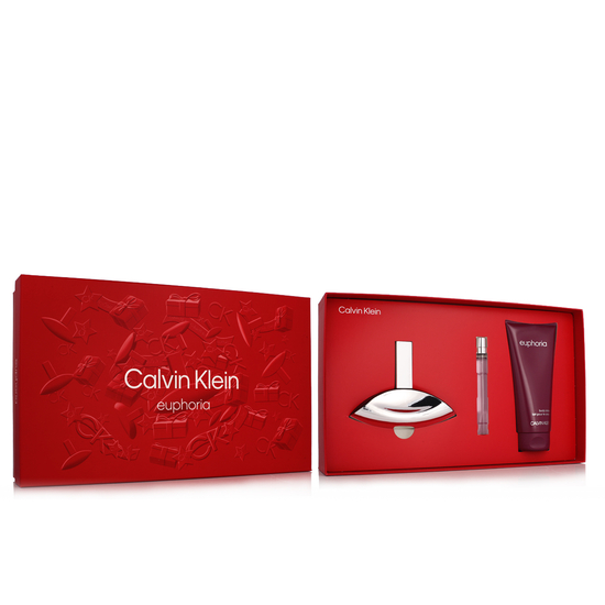 Calvin Klein Euphoria for Women — женский парфюмерный набор с миниатюрой и лосьоном