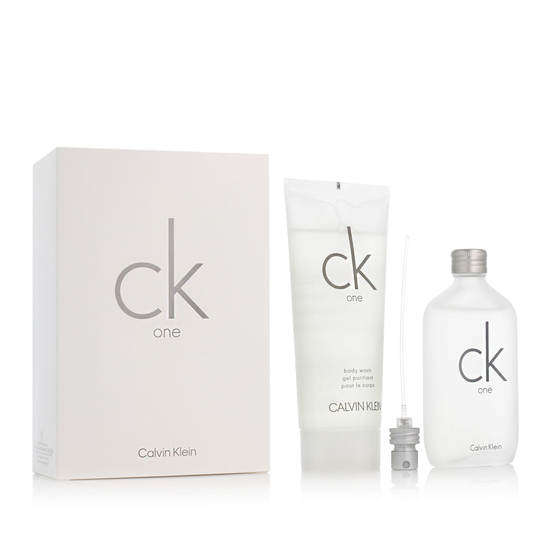 Набор Calvin Klein CK One: флакон туалетной воды EDT и гель для душа