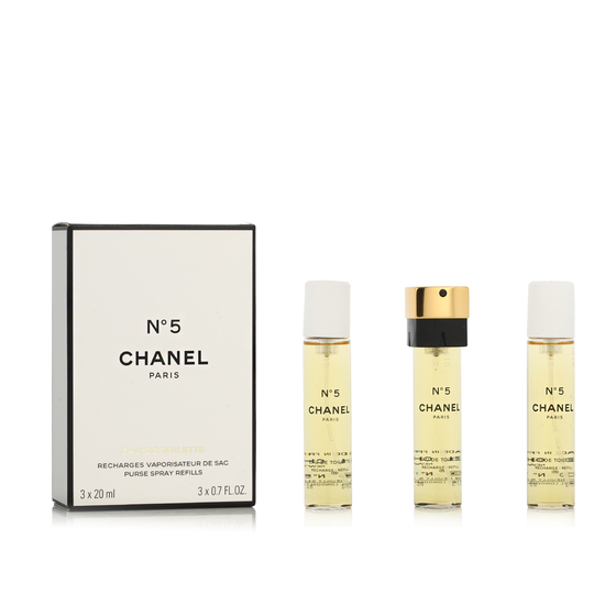 Набор Chanel No 5 EDT: три карманных мини-спрея в компактном формате