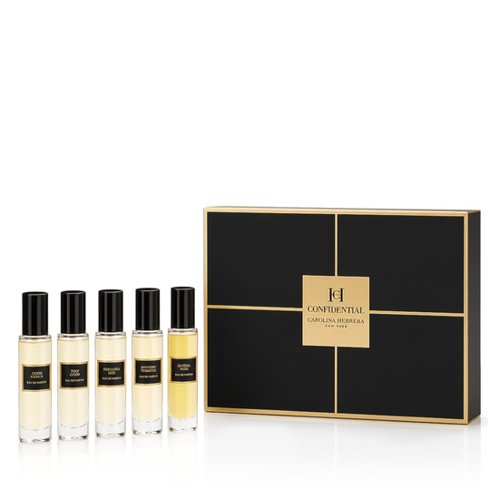 Carolina Herrera Mystery Tobacco EDP Gold Incense 15 ml + EDP Mystery Tobacco 15 ml + EDP Sandal Rub