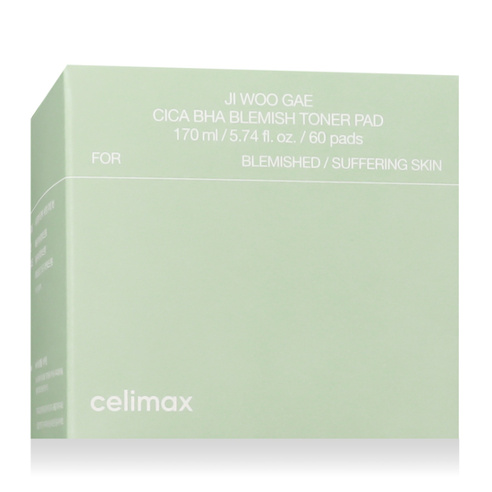 Celimax Ji Woo Gae Cica BHA Blemish Toner Pad 60 ks