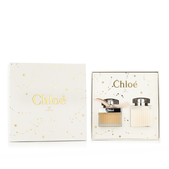 Набор Chloé Chloé EDP с лосьоном для тела — флаконы и уход