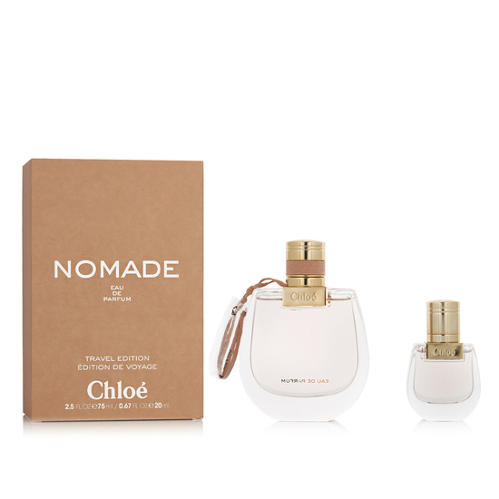 Chloé Nomade EDP gift set with 75 ml and 20 ml perfume bottles
