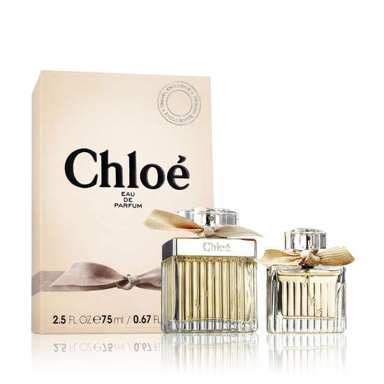 Флаконы набора парфюмерной воды Chloé Chloé EDP, 75 мл и 20 мл