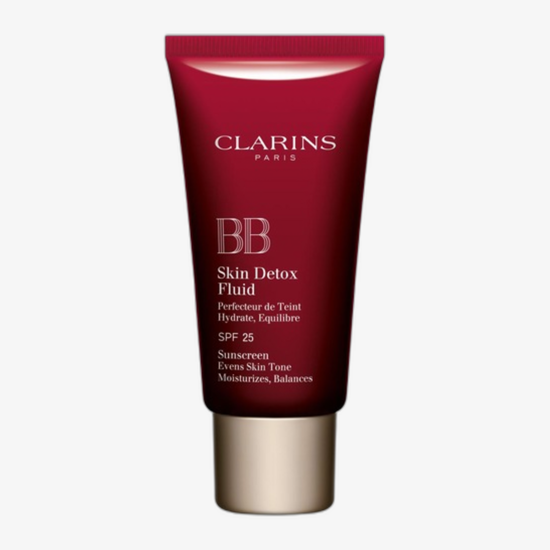 Clarins BB Skin Detox Fluid 03 Dark – veido BB fluido pakuotė