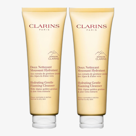 Clarins švelnaus putojančio veido prausiklio pakuotė