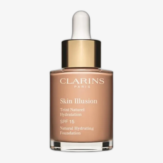 Clarins Skin Illusion (107C) drėkinamasis makiažo pagrindas