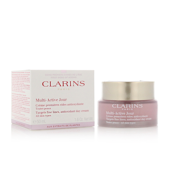 Clarins Multi-Active Day Cream dieninis kremas veido odos priežiūrai