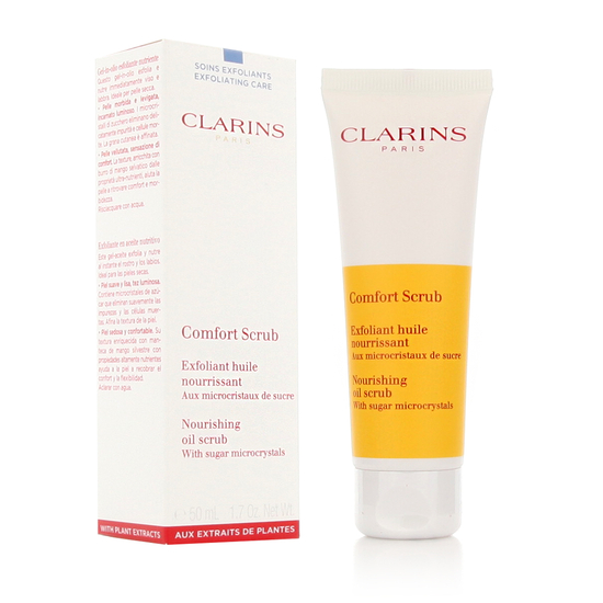 Clarins Comfort Scrub nourishing oil scrub for body exfoliation