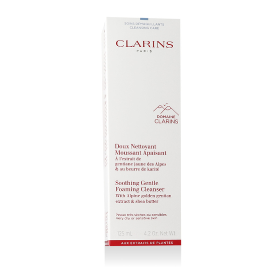 Clarins Soothing Gentle Foaming Cleanser – putojantis veido prausiklis